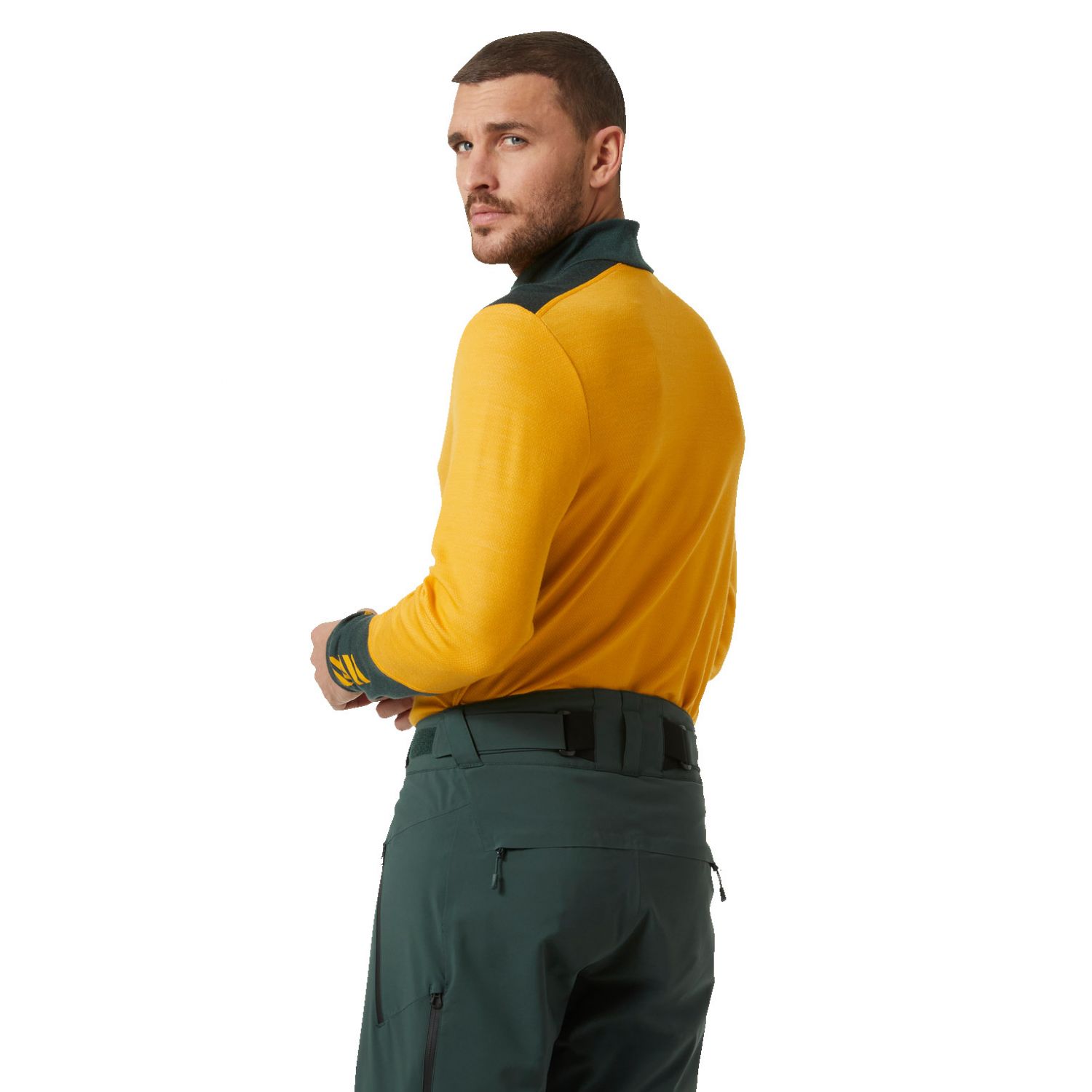 Helly Hansen Lifa Merino Midweight 1/2 Zip, herre, gul