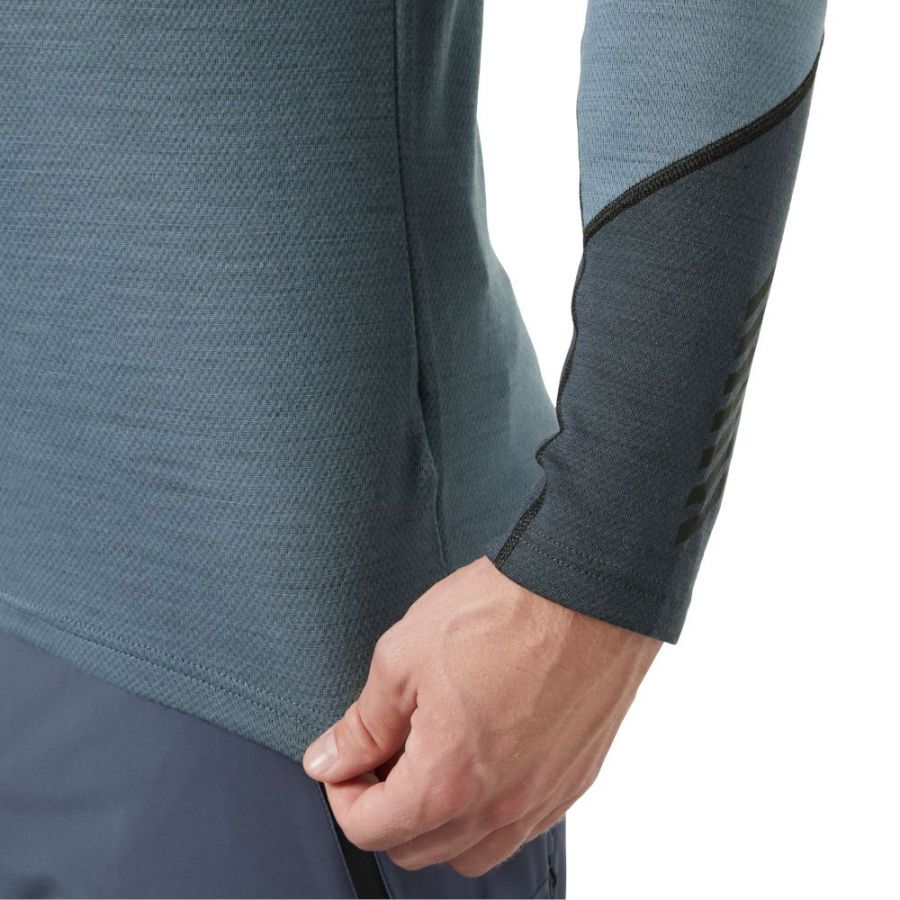 Helly Hansen Lifa Merino Midweight 1/2 Zip, men, washed navy