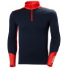 Helly Hansen Lifa Merino Midweight 1/2 Zip, męski, czarny