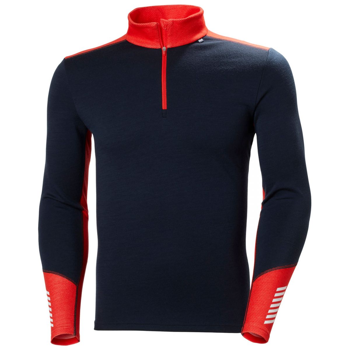 Helly Hansen Lifa Merino Midweight 1/2 Zip, męski, granatowy