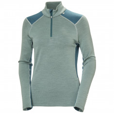 Helly Hansen Lifa Merino Midweight 1/2 Zip, női, kaktusz