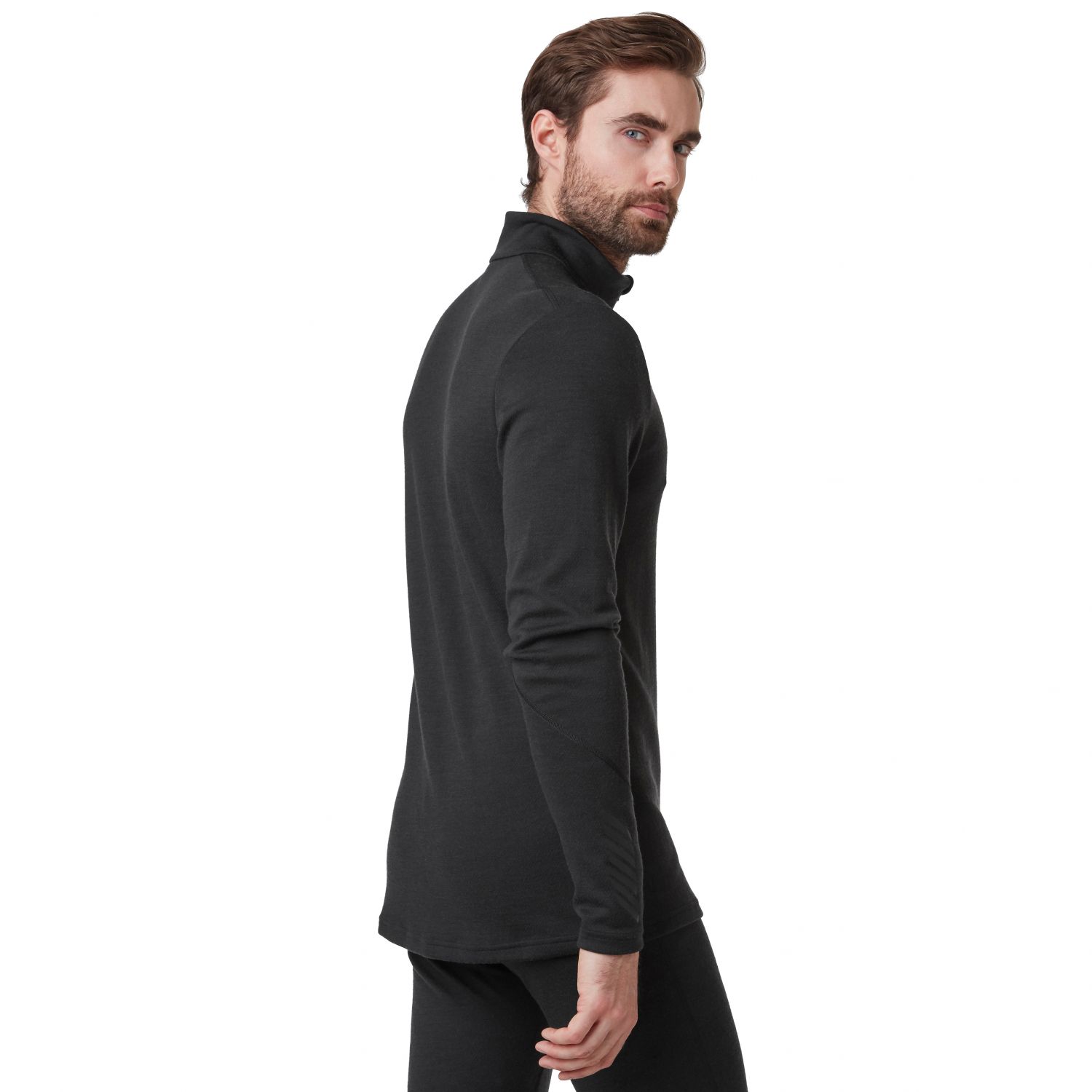 Helly Hansen Lifa Merino Midweight 1/2 Zip, pánske, čierna