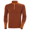 Helly Hansen Lifa Merino Midweight 1/2 Zip, pánske, hnedá