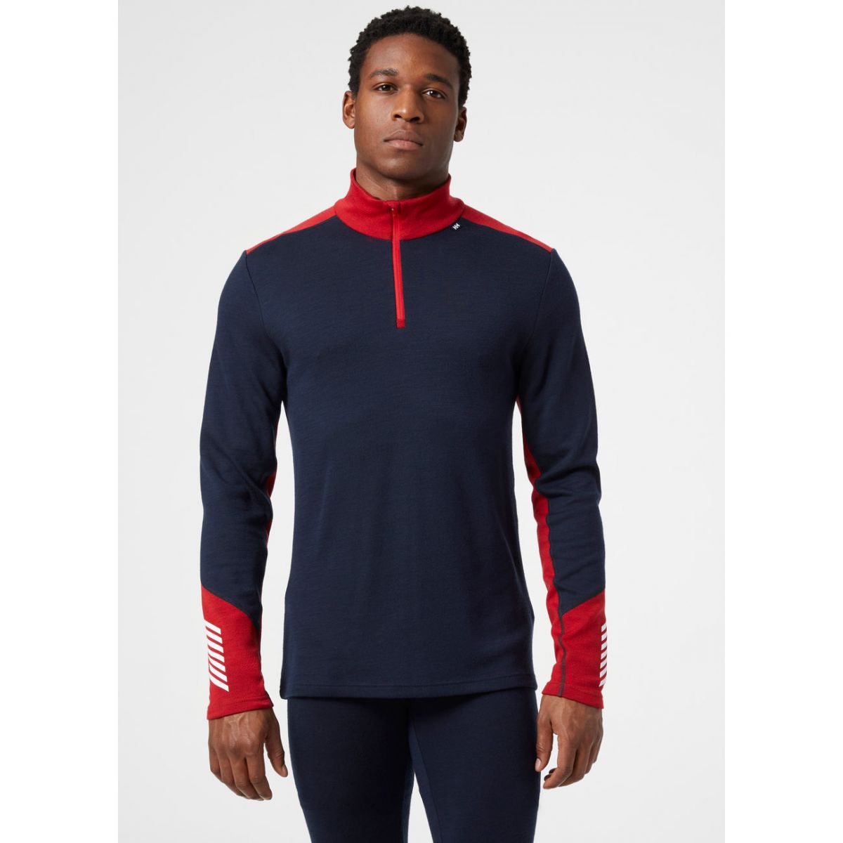Helly Hansen Lifa Merino Midweight 1/2 Zip, pánske, navy