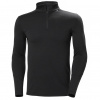 Helly Hansen Lifa Merino Midweight 1/2 Zip, pánská, černá