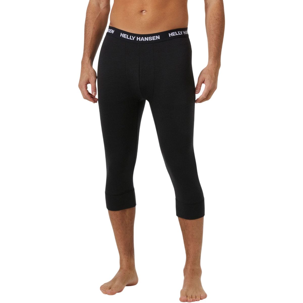 Helly Hansen Lifa Merino Midweight 3/4 Pant, Herr, Svart