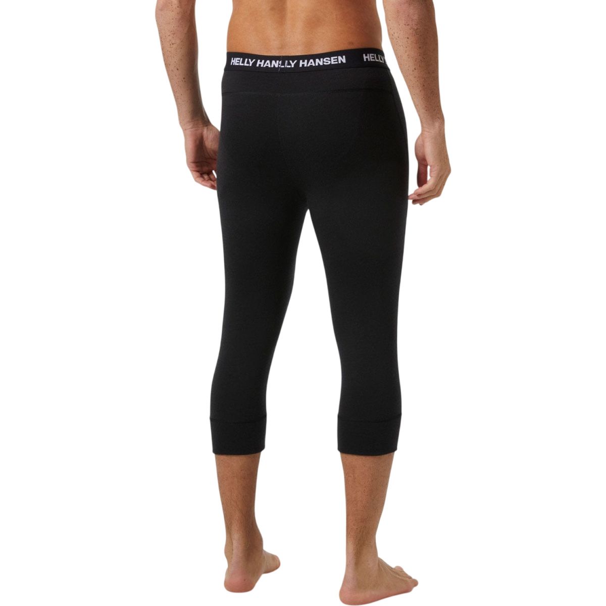 Helly Hansen Lifa Merino Midweight 3/4 Pant, herre, sort