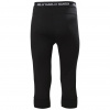 Helly Hansen Lifa Merino Midweight 3/4 Pant, uomo, nero