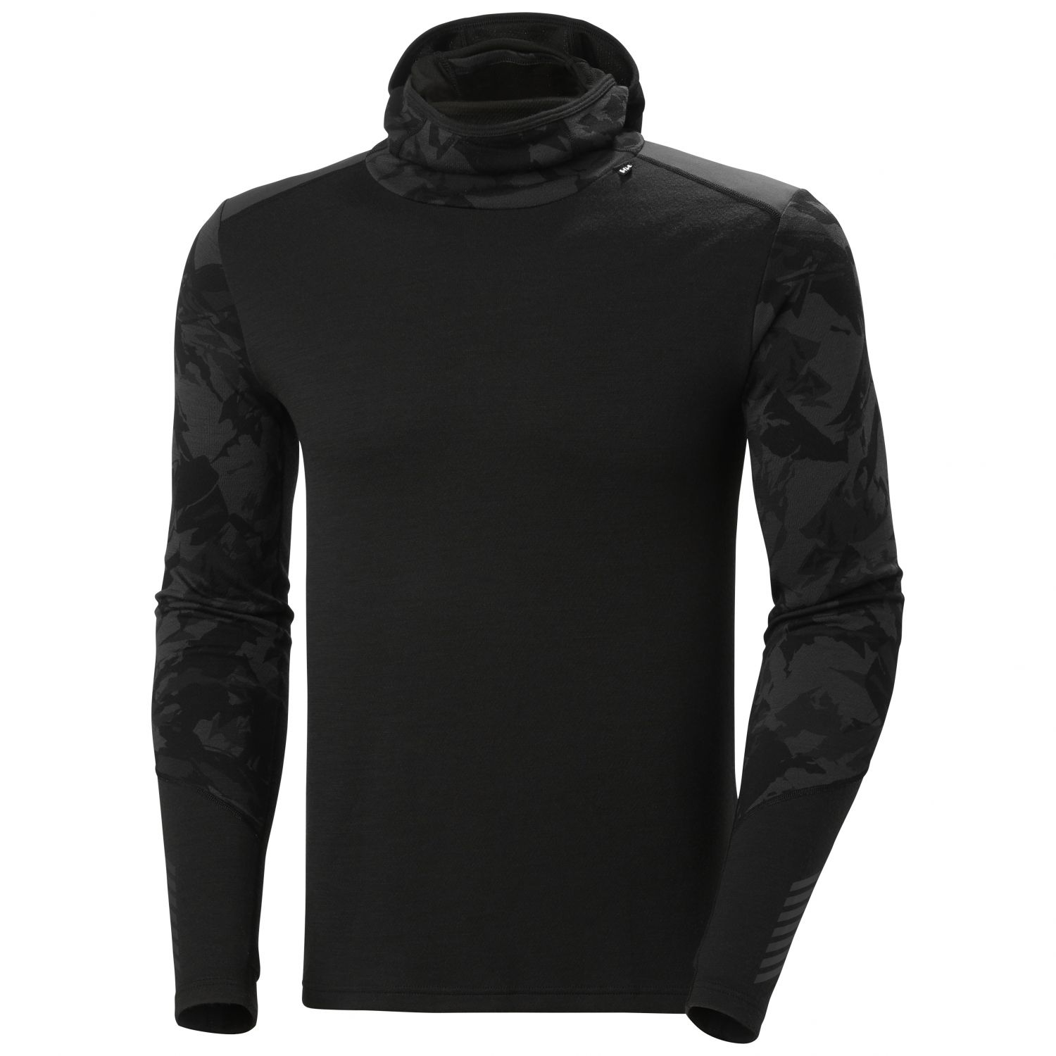 Helly Hansen Lifa Merino Midweight Balaclava Hoodie, men, black
