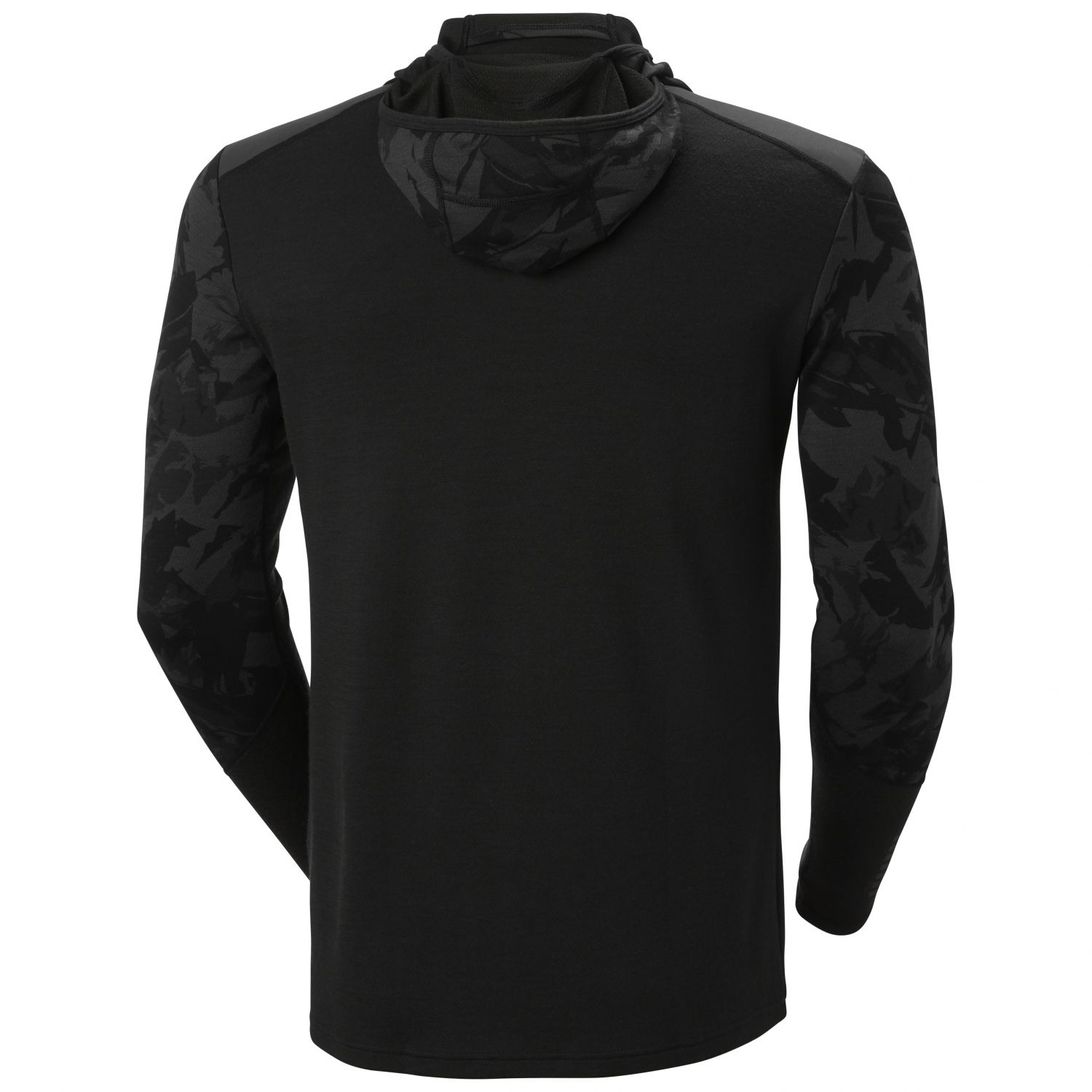 Helly Hansen Lifa Merino Midweight Balaclava Hoodie, men, black