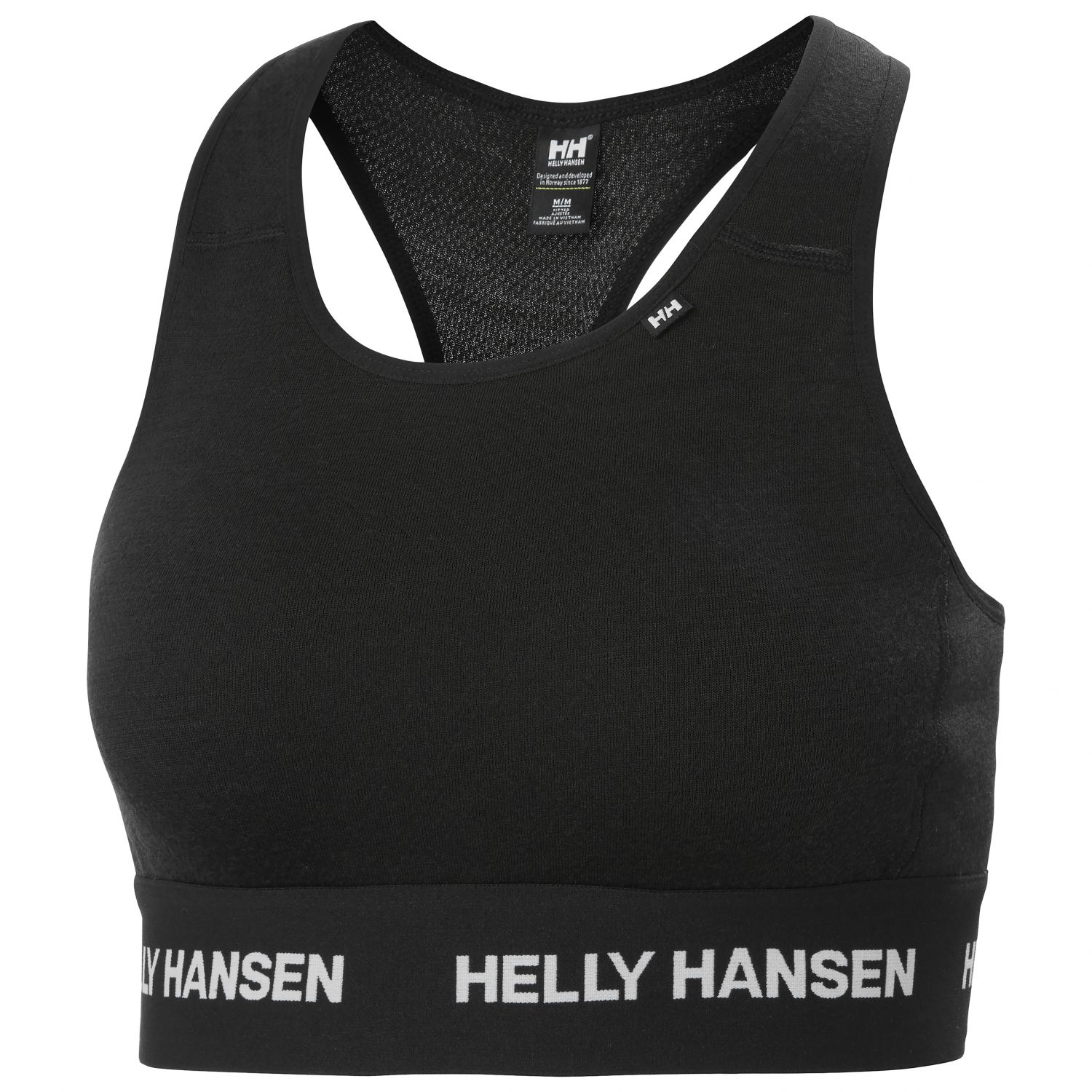 Helly Hansen Lifa Merino Midweight Bra, Dam, Svart