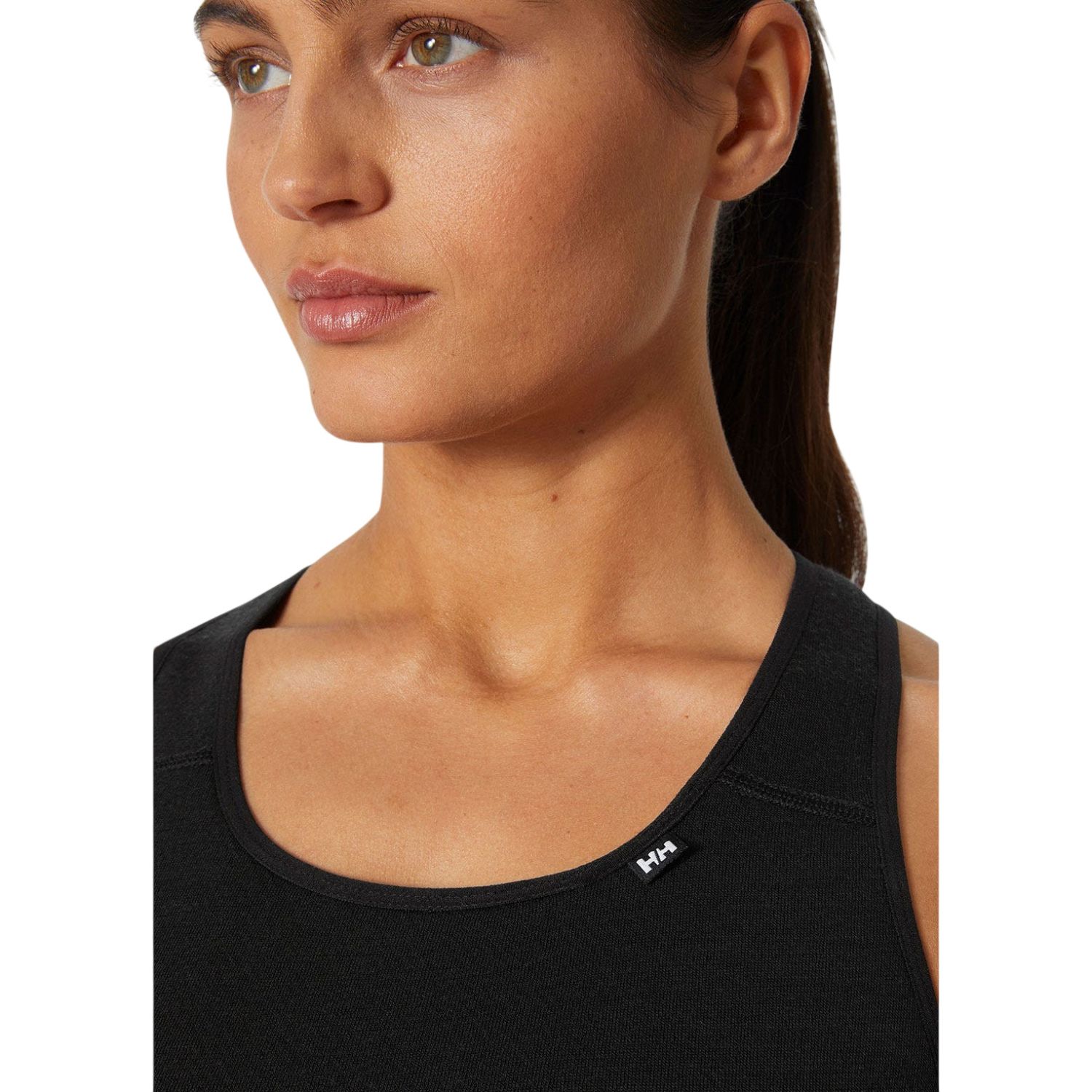 Helly Hansen Lifa Merino Midweight Bra, women, black