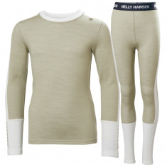 Helly Hansen Lifa Merino Midweight, conjunto, junior, beige