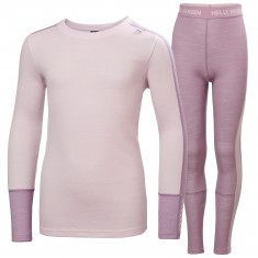Helly Hansen Lifa Merino Midweight, conjunto, juvenil, lila