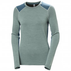 Helly Hansen Lifa Merino Midweight Crew, Dame, Cactus