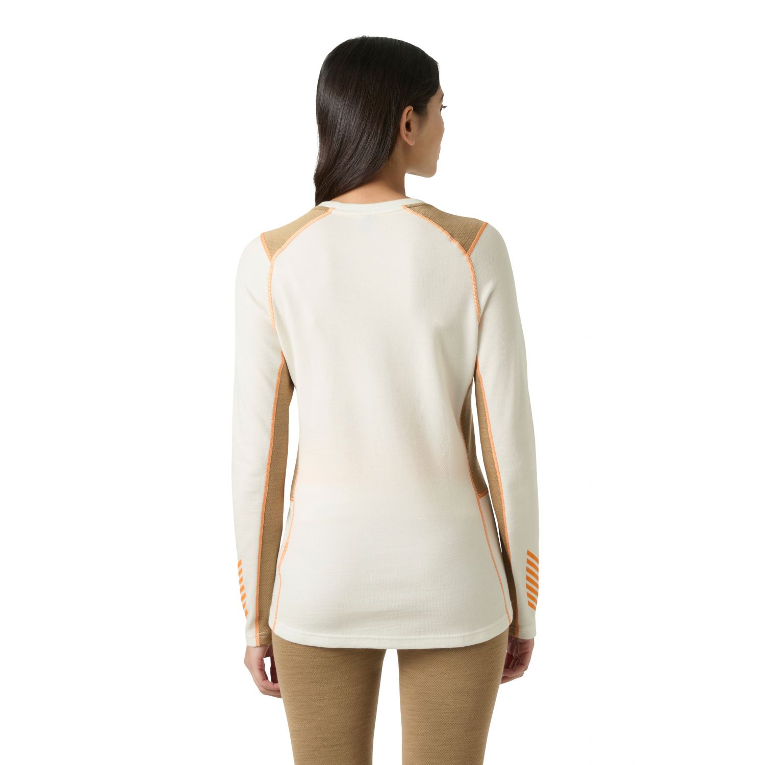 Helly Hansen Lifa Merino Midweight Crew, dámske, biela