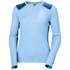 Helly Hansen Lifa Merino Midweight Crew, dámske, modrá