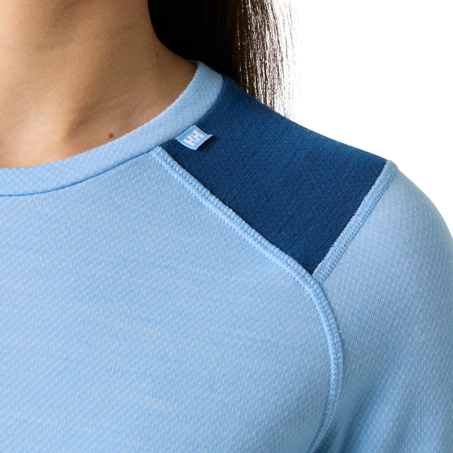 Helly Hansen Lifa Merino Midweight Crew, dámske, modrá