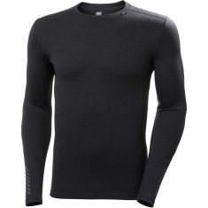 Helly Hansen Lifa Merino Midweight Crew, homem, preto
