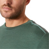 Helly Hansen Lifa Merino Midweight Crew, homme, vert foncé