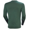 Helly Hansen Lifa Merino Midweight Crew, homme, vert foncé