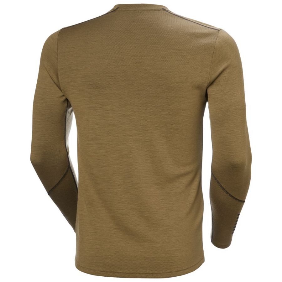 Helly Hansen Lifa Merino Midweight Crew, kurtka, br?zowy