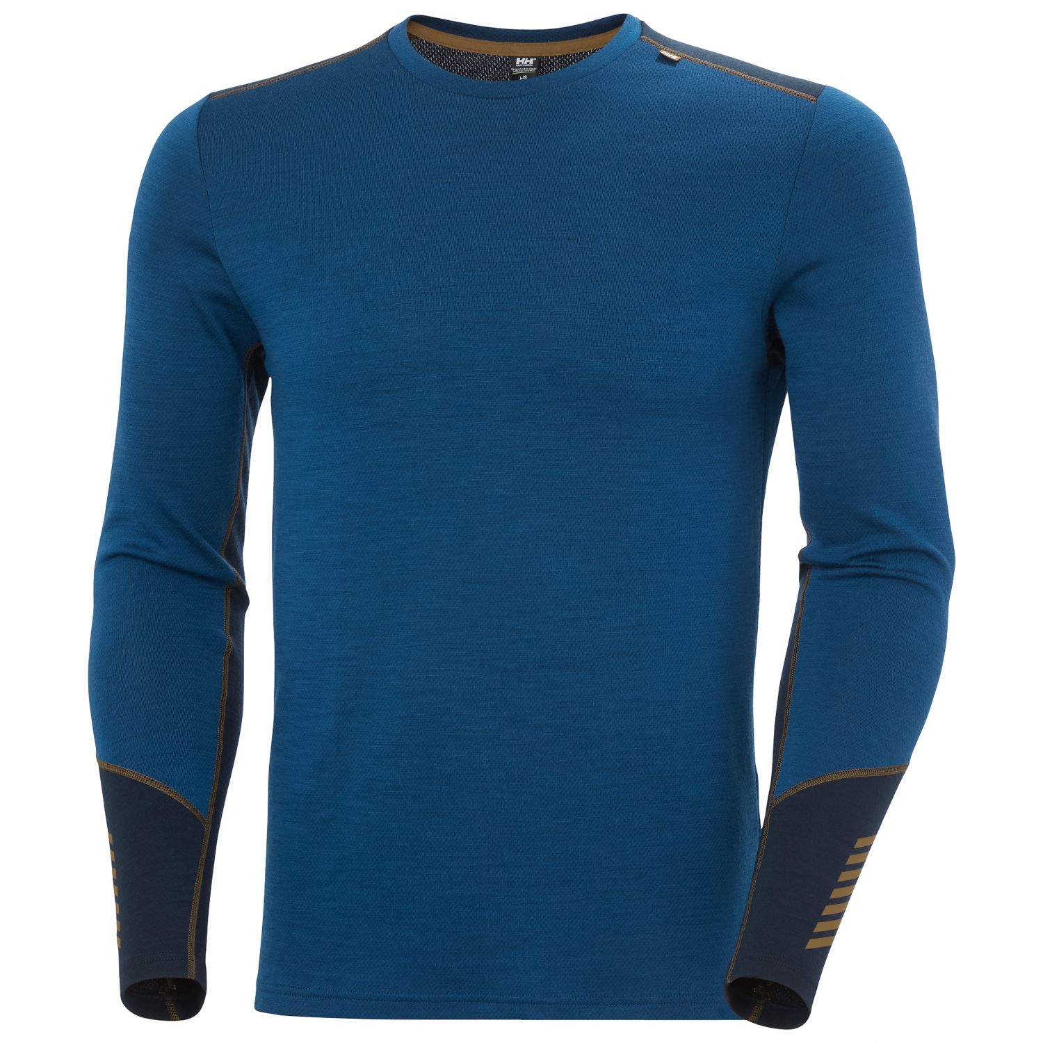 Helly Hansen Lifa Merino Midweight Crew, masculino, azul