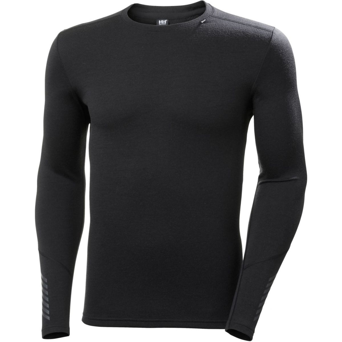 Helly Hansen Lifa Merino Midweight Crew, men, black