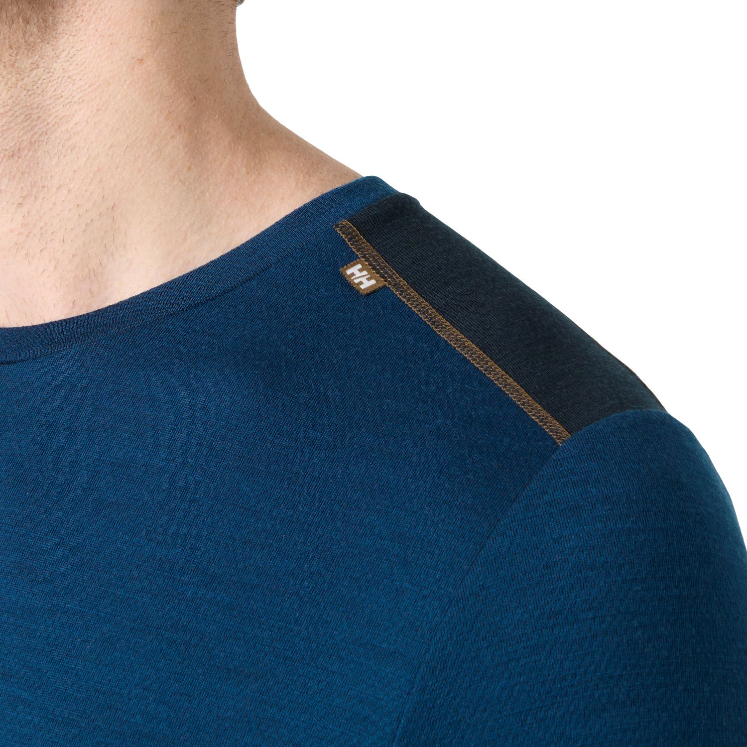 Helly Hansen Lifa Merino Midweight Crew, pánske, modrá