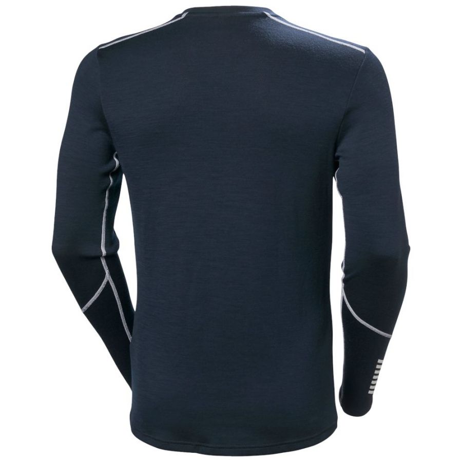 Helly Hansen Lifa Merino Midweight Crew, pánske, navy