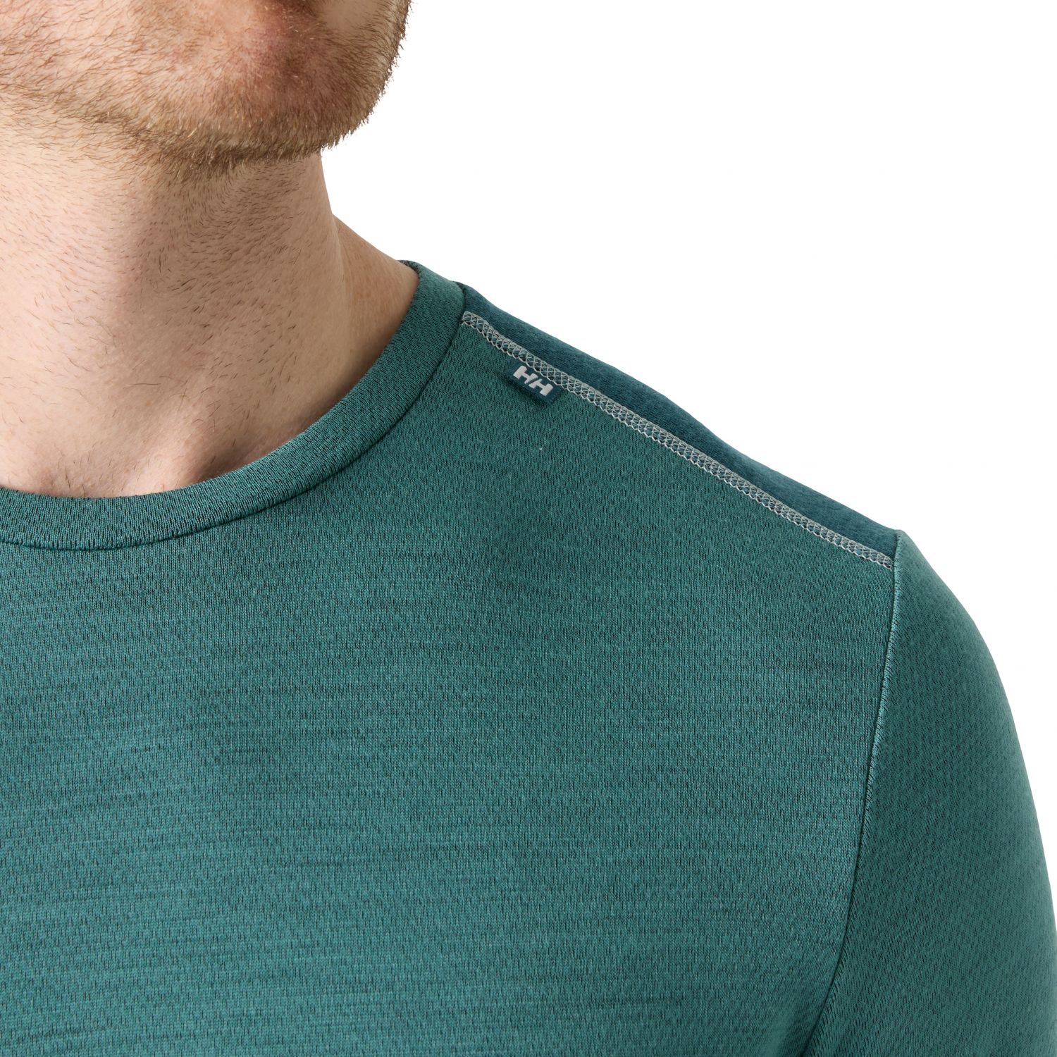 Helly Hansen Lifa Merino Midweight Crew, pánske, zelená
