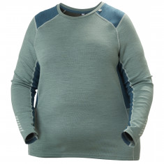 Helly Hansen Lifa Merino Midweight Crew Plus, donna, cactus