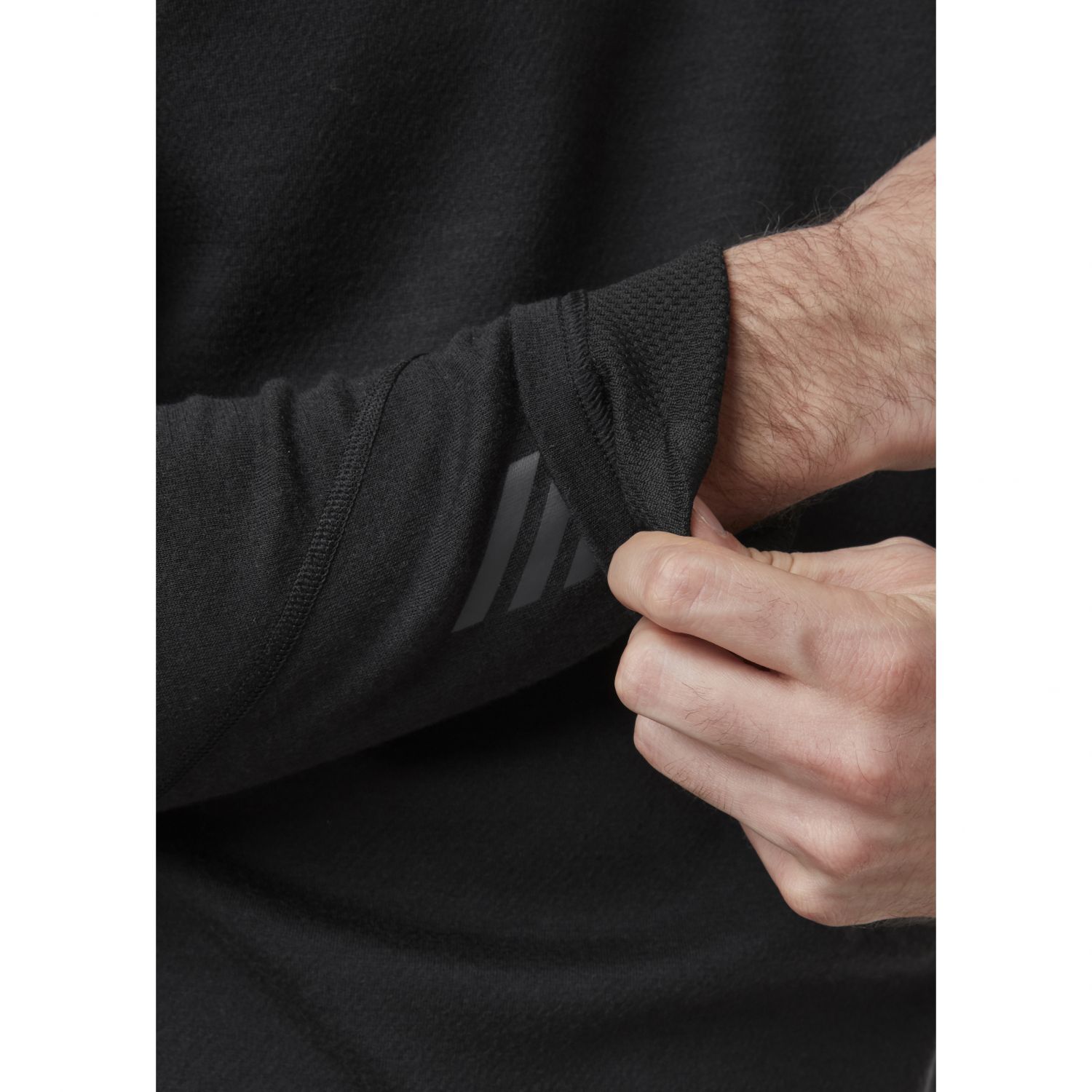 Helly Hansen Lifa Merino Midweight Crew, uomo, nero