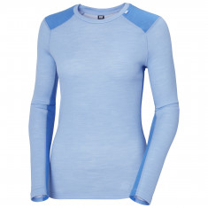 Helly Hansen Lifa Merino Midweight Crew, women, bright blue