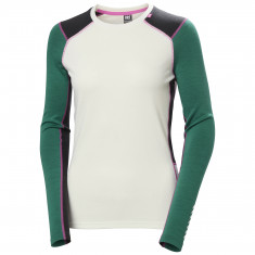 Helly Hansen Lifa Merino Midweight Crew, women, emerald