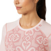Helly Hansen Lifa Merino Midweight Graphic Crew, dame, lyserød
