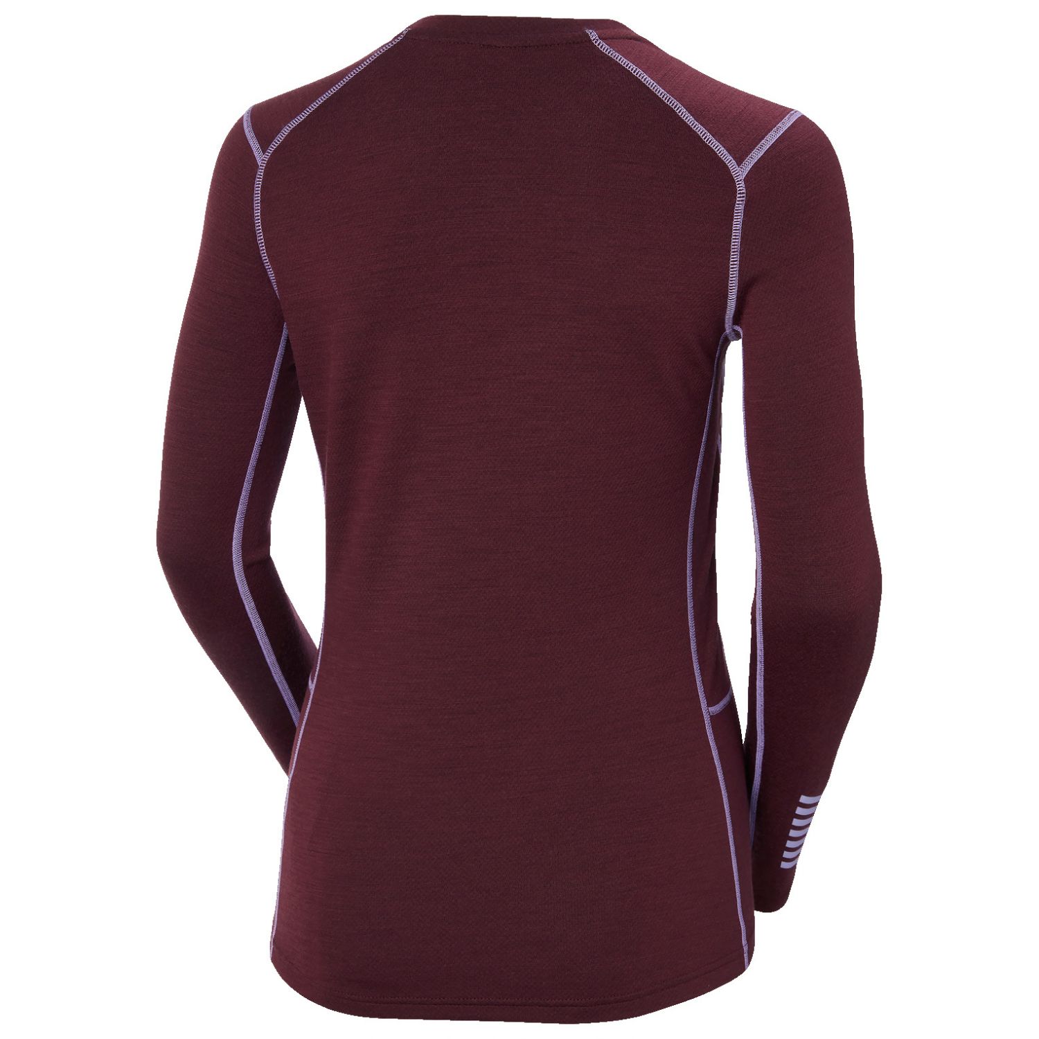 Helly Hansen Lifa Merino Midweight Graphic Crew, dámské, červená