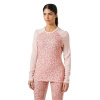 Helly Hansen Lifa Merino Midweight Graphic Crew, femei, roz