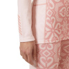 Helly Hansen Lifa Merino Midweight Graphic Crew, mulher, cor-de-rosa