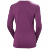 Helly Hansen Lifa Merino Midweight Graphic Crew, women, magenta