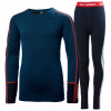 Helly Hansen Lifa Merino Midweight, zestaw, junior, czarny