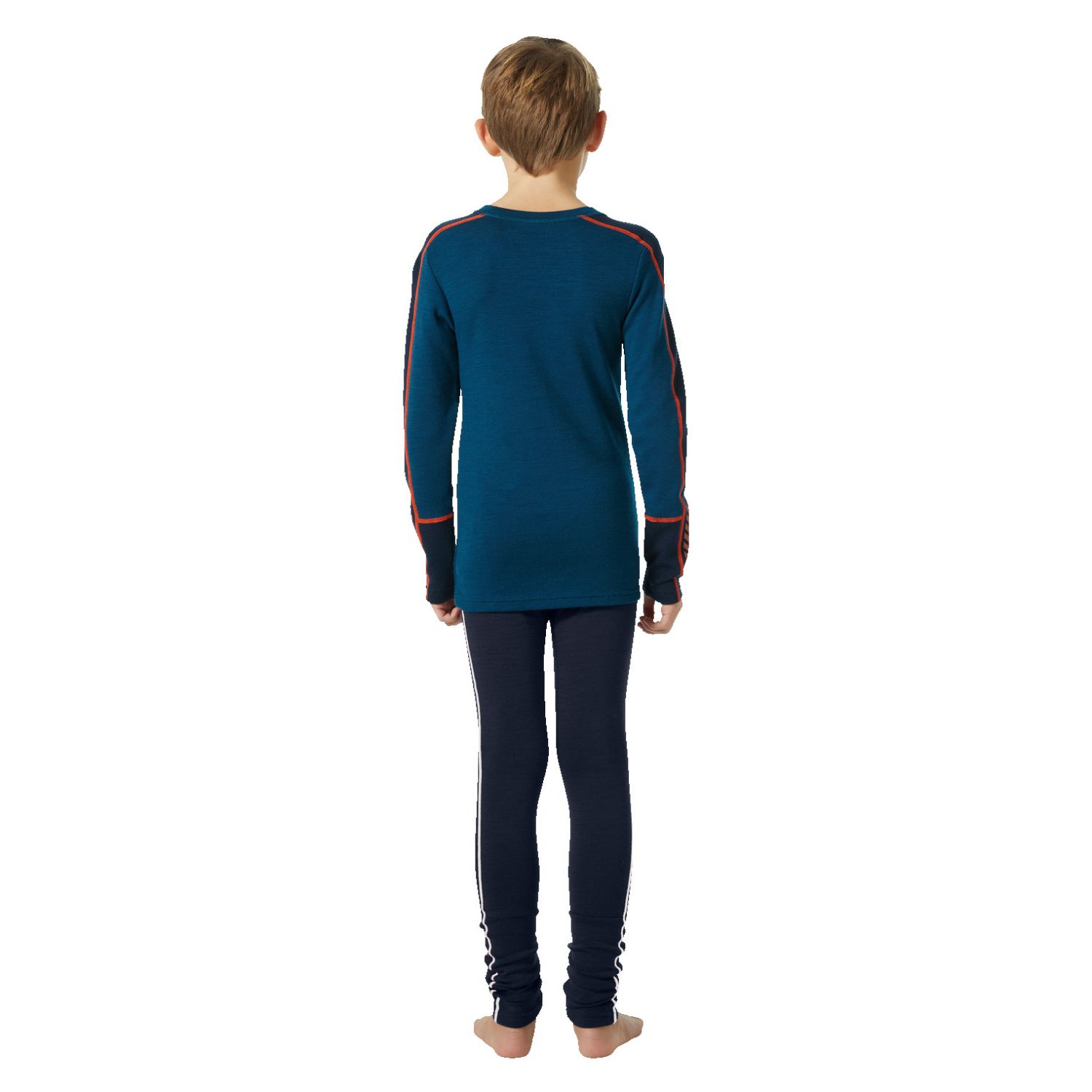 Helly Hansen Lifa Merino Midweight, komplet juniorski, ciemnoniebieski