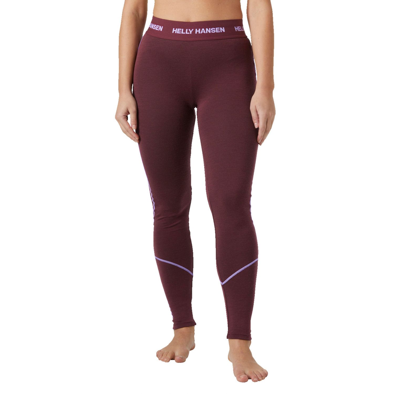 Helly Hansen Lifa Merino Midweight Pant, donna, rosso