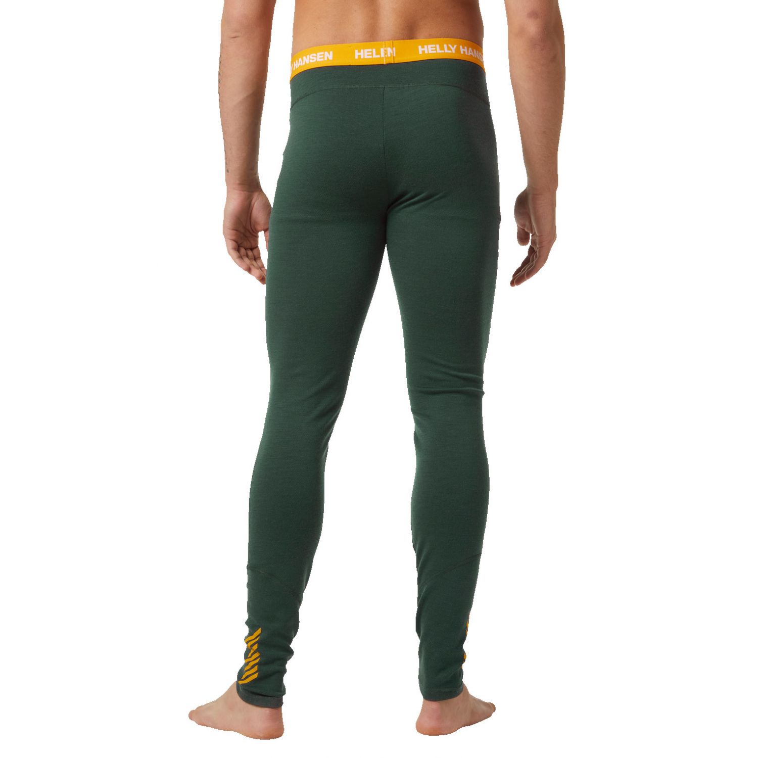 Helly Hansen Lifa Merino Midweight Pant, hombre, verde oscuro