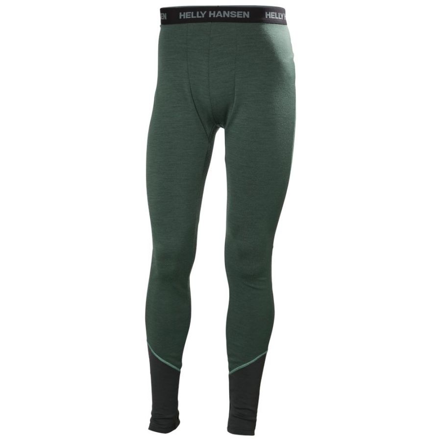 Helly Hansen Lifa Merino Midweight Pant, homem, verde escuro