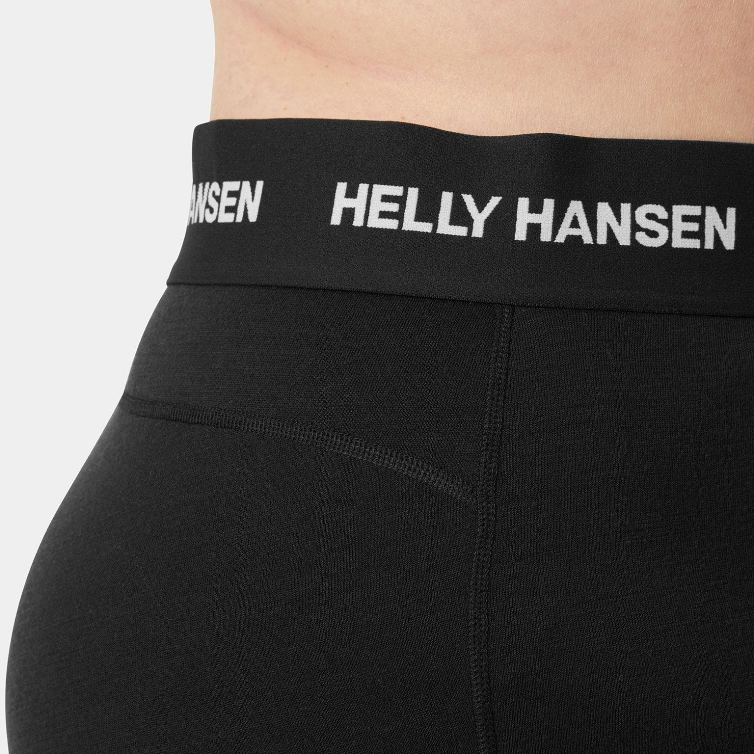 Helly Hansen Lifa Merino Midweight Pant Plus, dámské, černá
