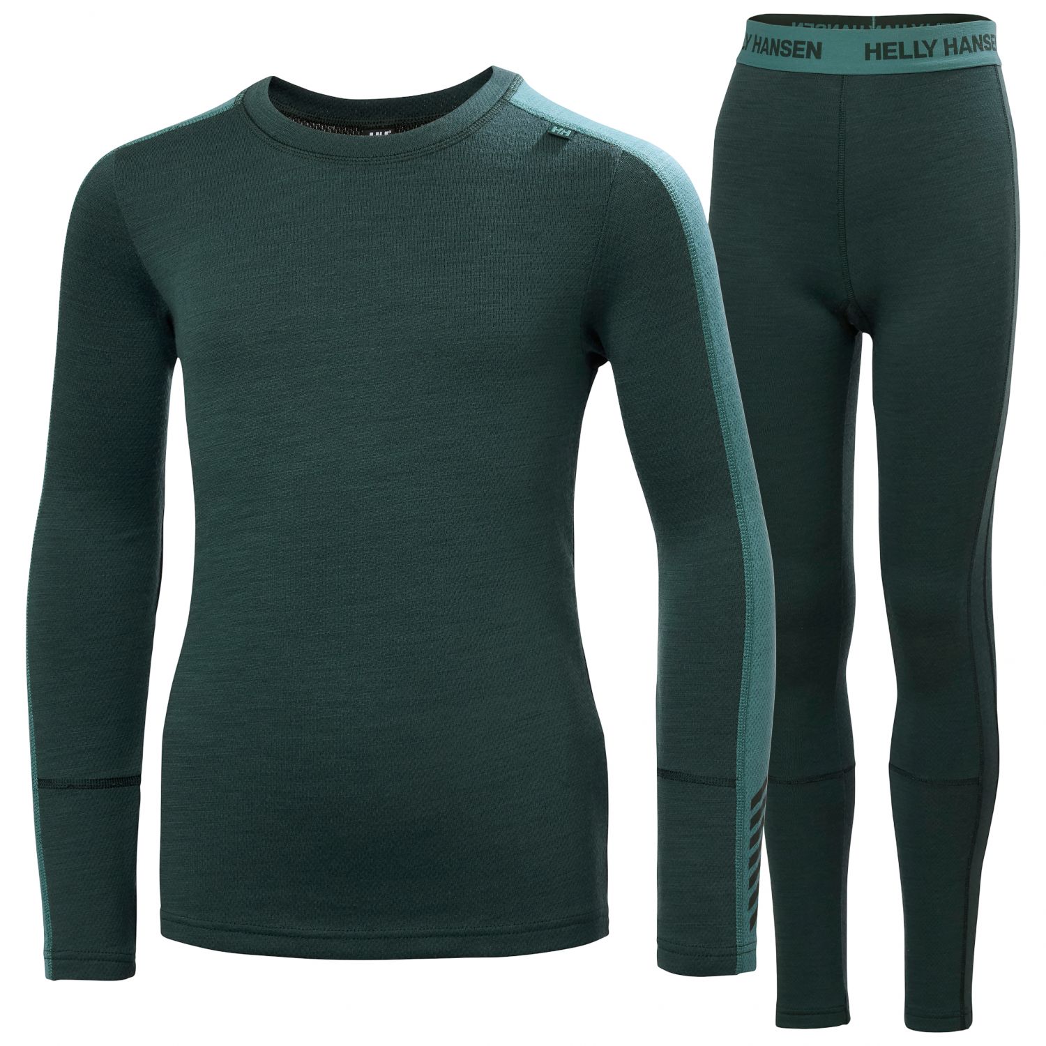Helly Hansen Lifa Merino Midweight, sada, junior, zelená