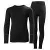 Helly Hansen Lifa Merino Midweight, set, junior, nero