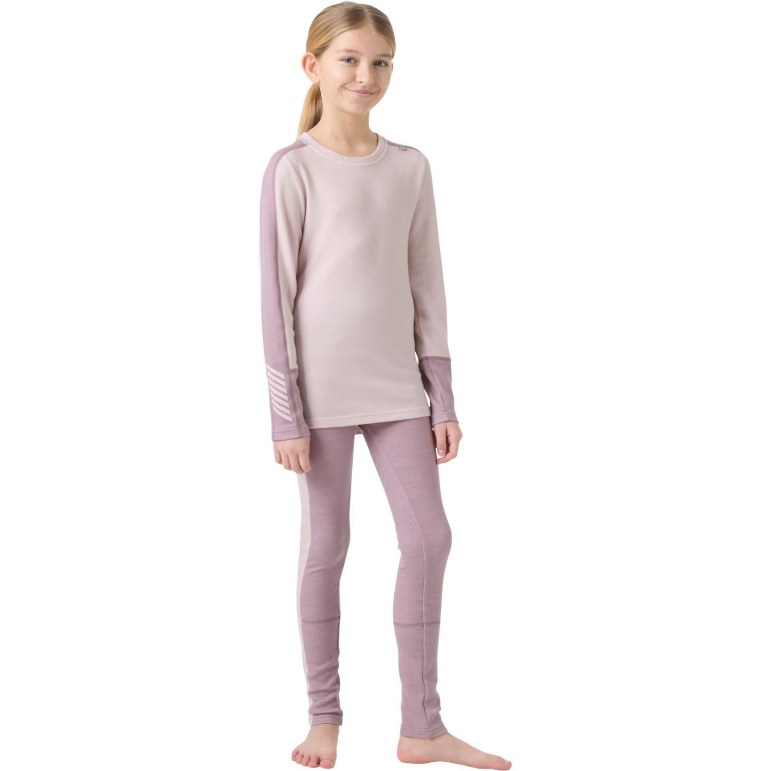 Helly Hansen Lifa Merino Midweight, set, junior, purple