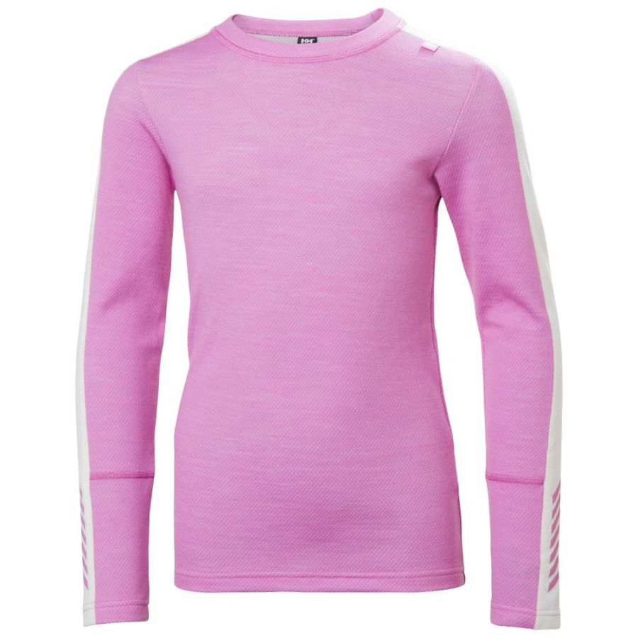 Helly Hansen Lifa Merino Midweight, Set, Junior, Rosa